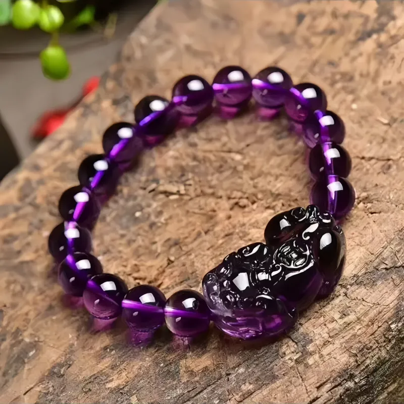 Noritake Processing Amethyst Bracelets Unisex-1