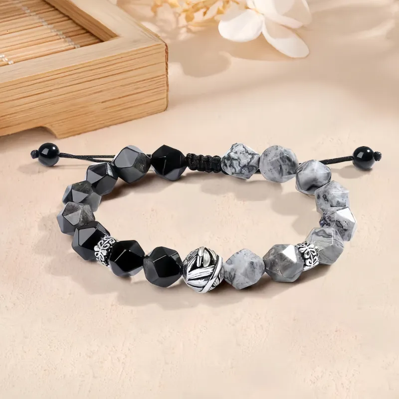 Noritake Obsidian Bracelets Unisex-1