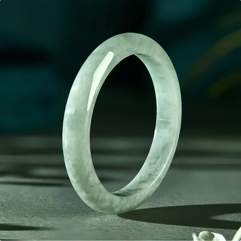 Noritake Bean Type Jadeite Bangles Unisex-4