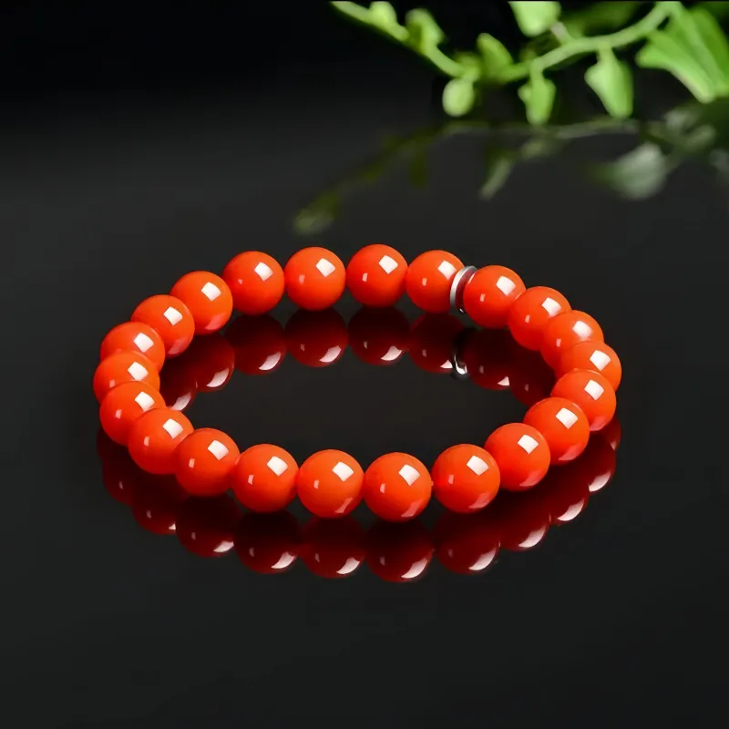 Noritake Southern Red Agate Bracelets Unisex-5