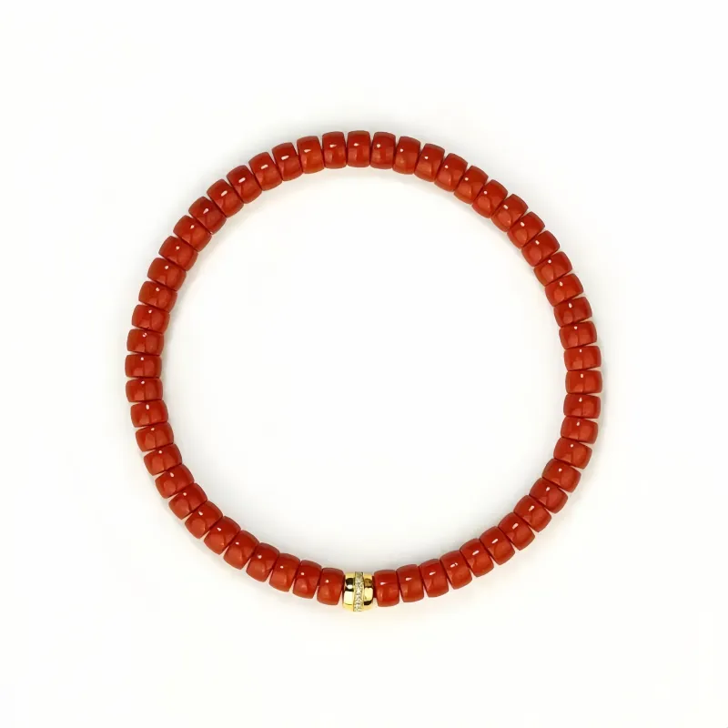 Noritake Southern Red Agate Bracelets Unisex-2