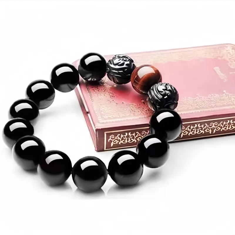 Noritake Obsidian Bracelets Unisex-4