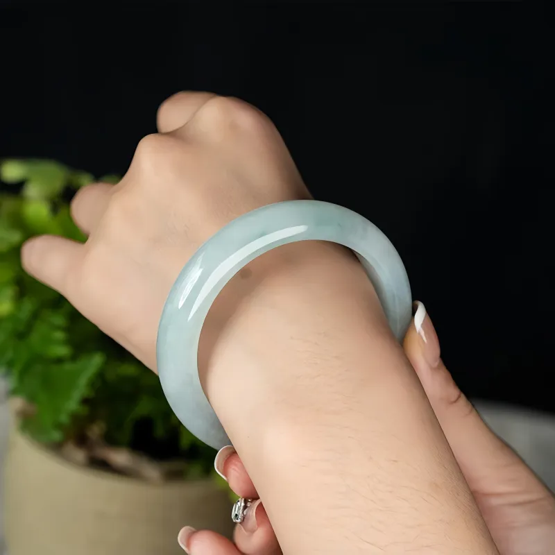 Noritake Glutinous Jade Jadeite Bangles Women's-3