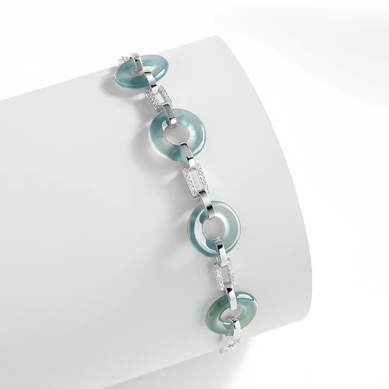 Noritake Ice Glutinous Jadeite Bracelets Women's-2