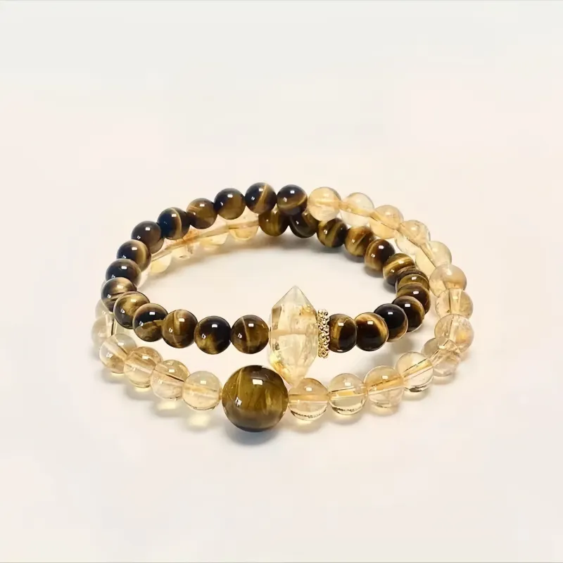 Noritake Processing Citrine Bracelets Unisex-3