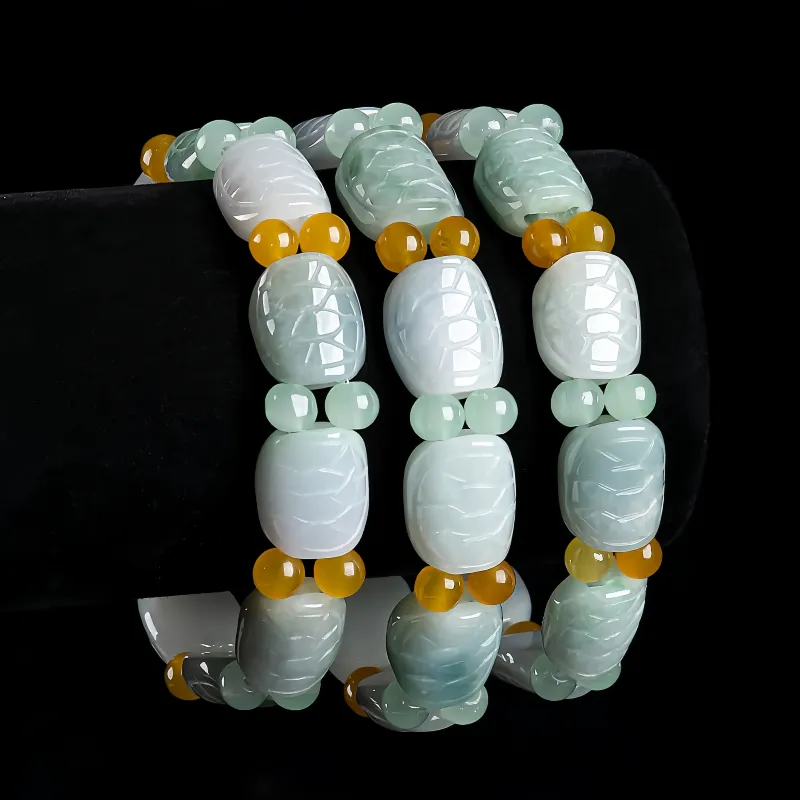 Noritake Glutinous Jade Jadeite Bracelets Unisex-3