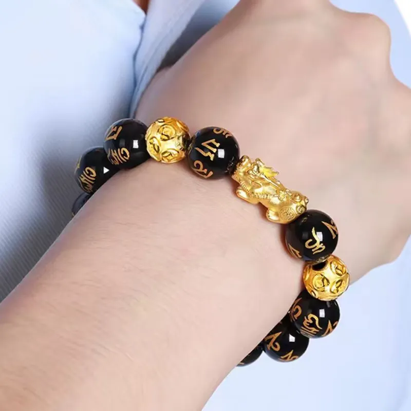Noritake Obsidian Bracelets Unisex-1