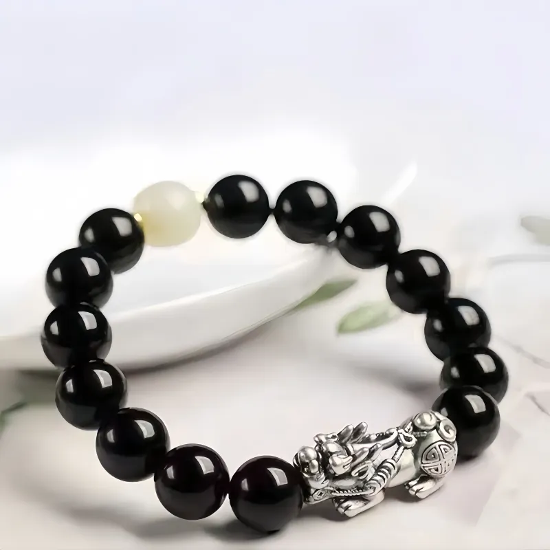 Noritake Obsidian Bracelets Unisex-4