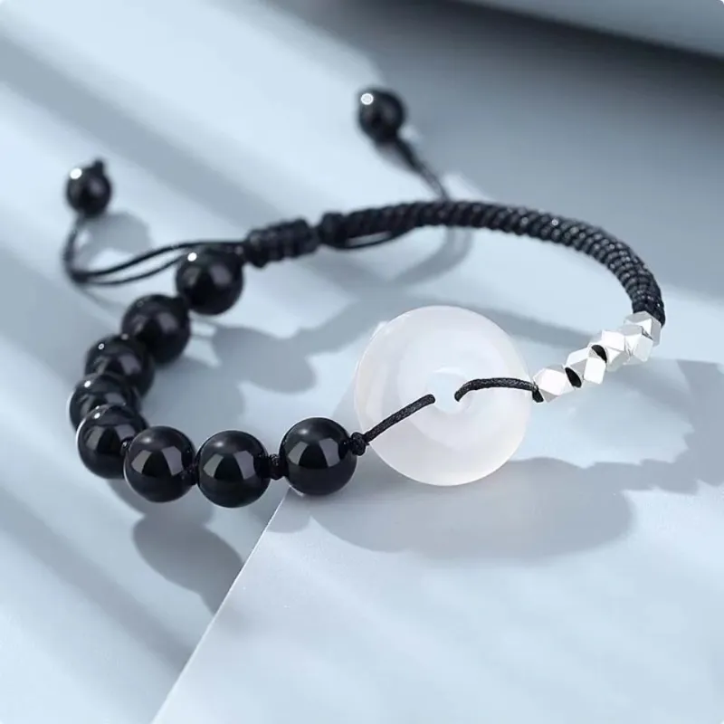 Noritake Agate Jade Bracelets Unisex-10