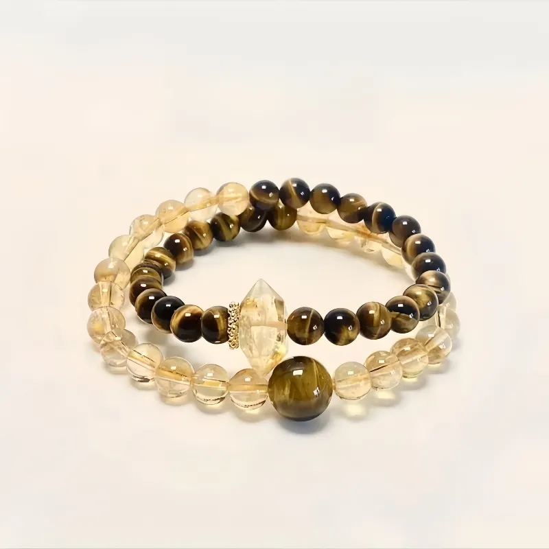Noritake Processing Citrine Bracelets Unisex-1