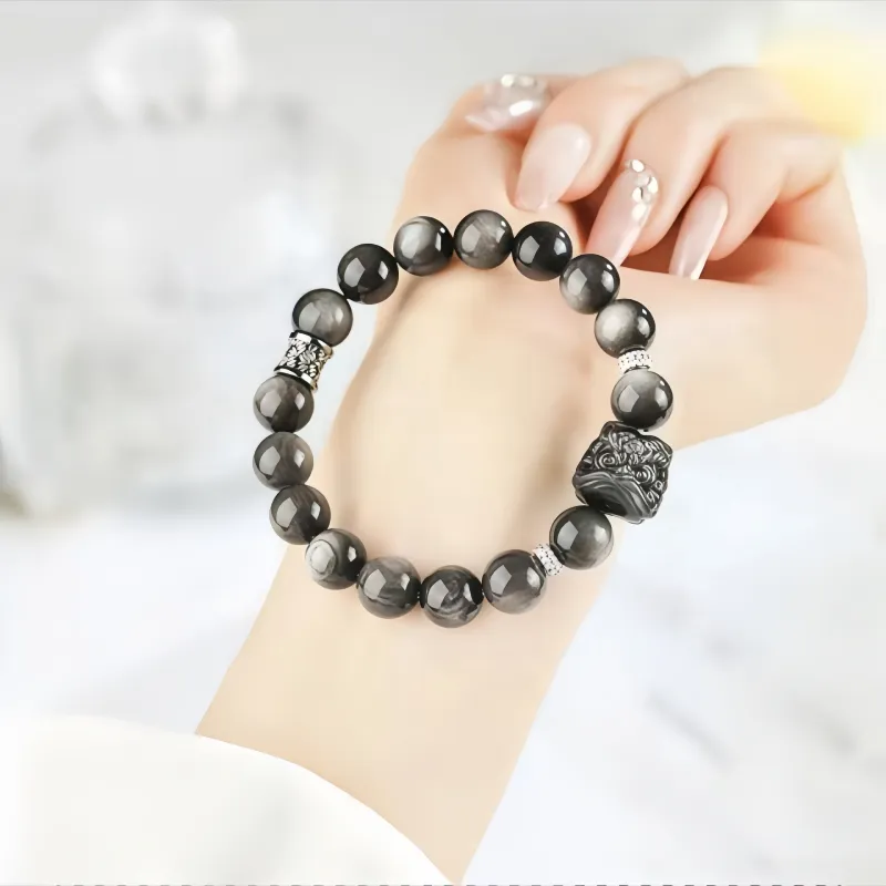Noritake Obsidian Bracelets Unisex-1