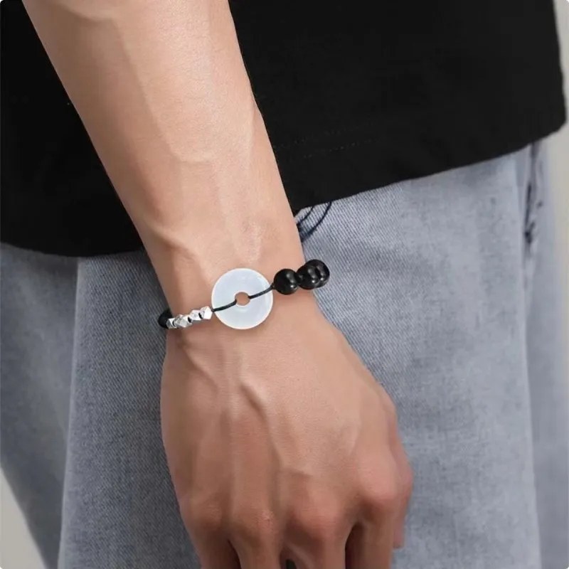 Noritake Agate Jade Bracelets Unisex-12