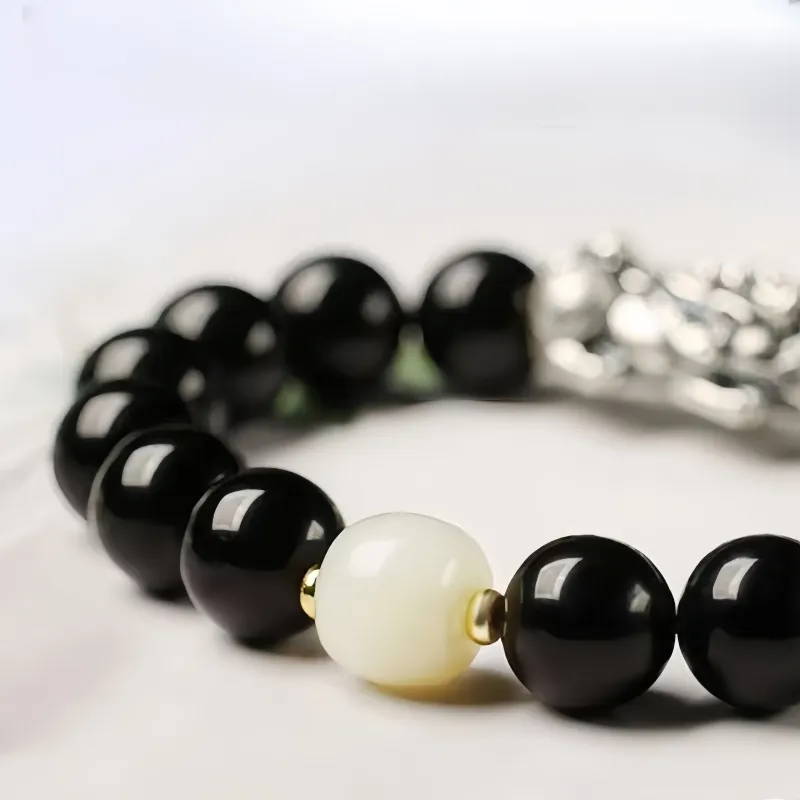 Noritake Obsidian Bracelets Unisex-3