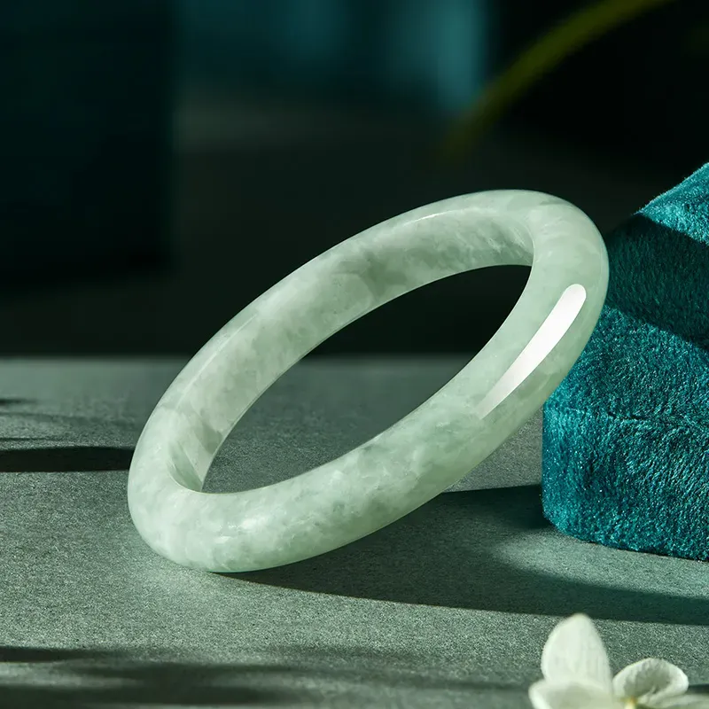 Noritake Bean Type Jadeite Bangles Unisex-3