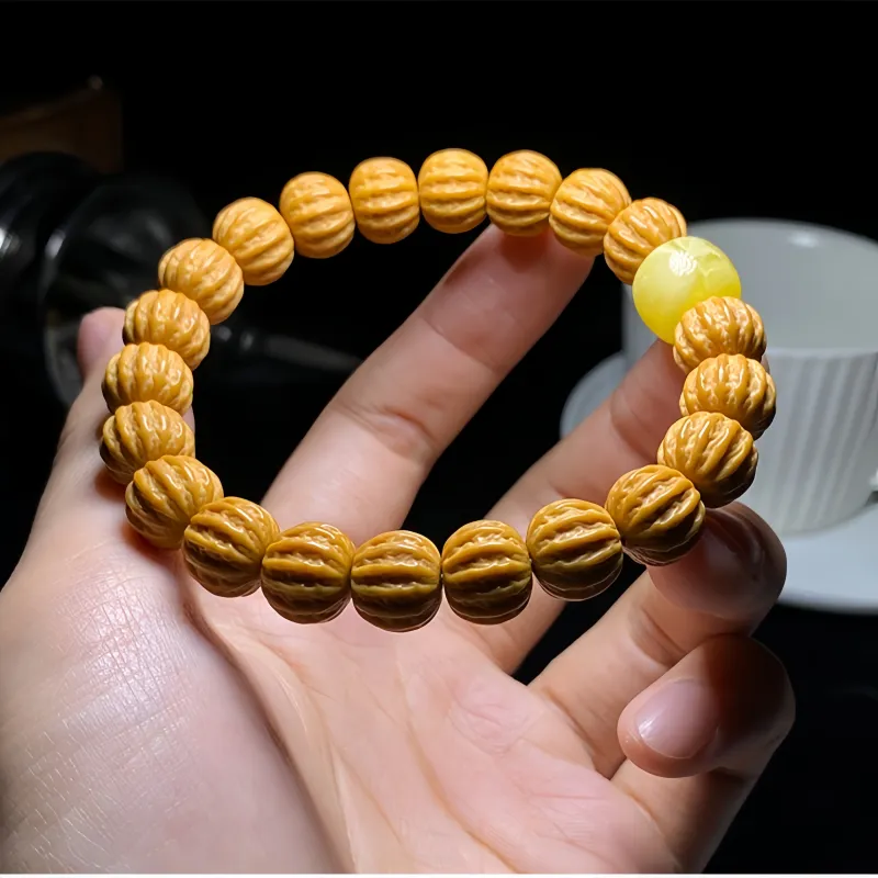 Noritake Monkey Head Walnut Bracelets Unisex-1