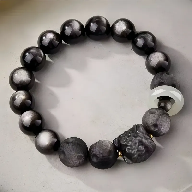 Noritake Obsidian Bracelets Unisex-3