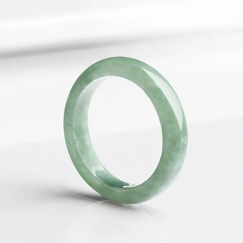 Noritake Bean Type Jadeite Rings Unisex-2