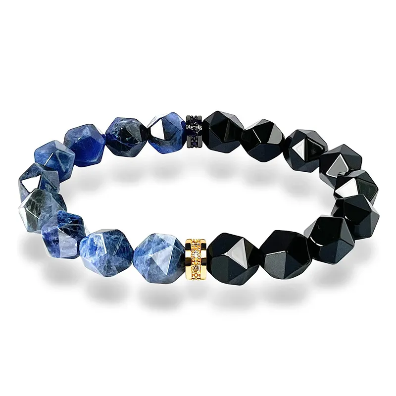 Noritake Obsidian Bracelets Unisex-2