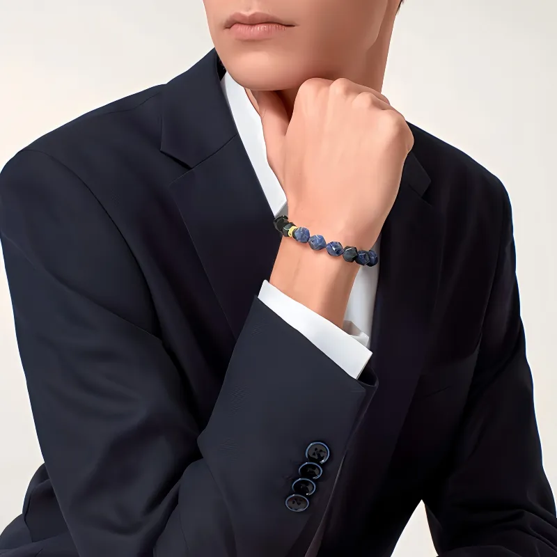 Noritake Obsidian Bracelets Unisex-1