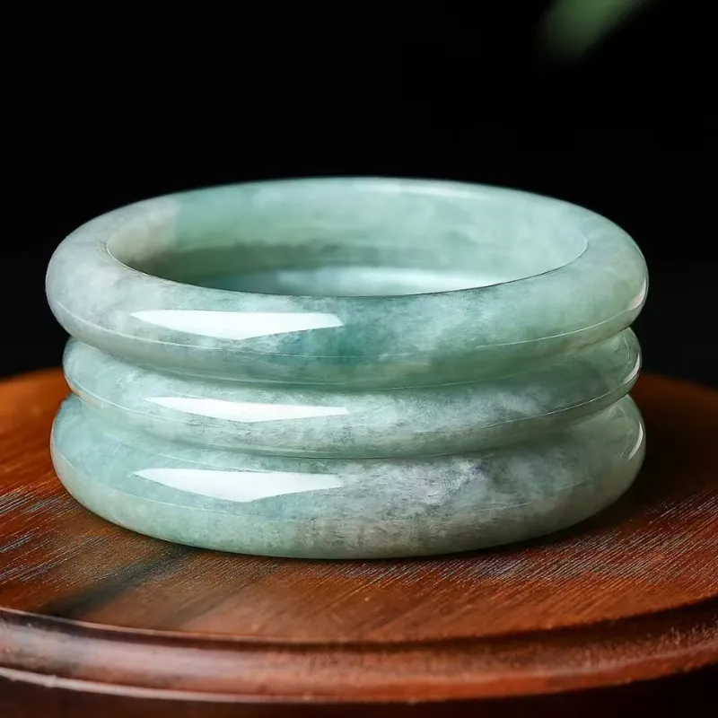 Noritake Glutinous Jade Jadeite Bangles Women's-3