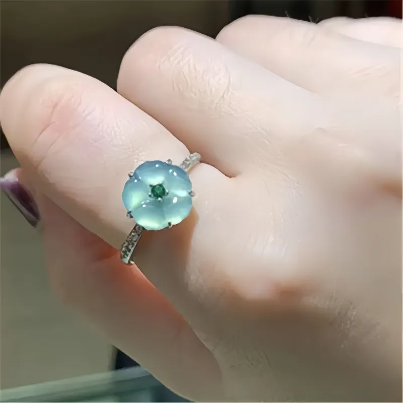 Noritake Ice Glutinous Jadeite Rings Women's-1