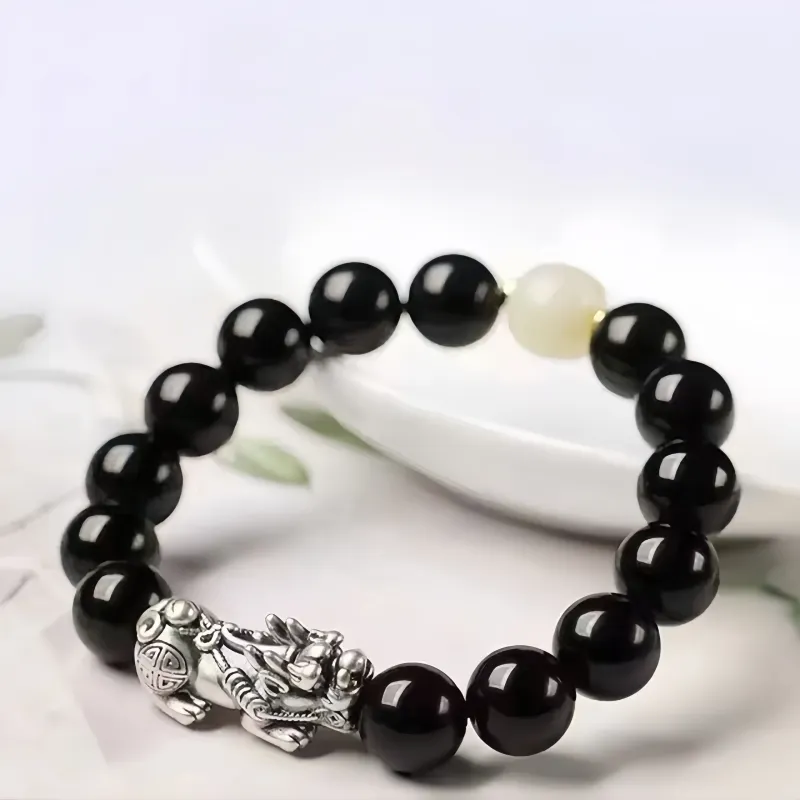 Noritake Obsidian Bracelets Unisex-1