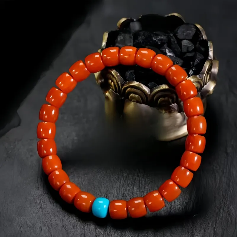 Noritake Southern Red Agate Bracelets Unisex-1