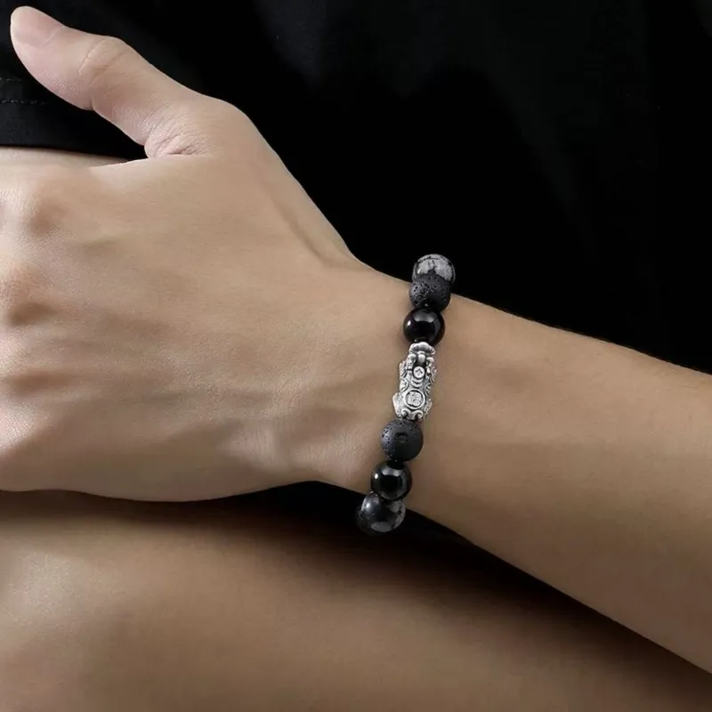 Noritake Obsidian Bracelets Unisex-4