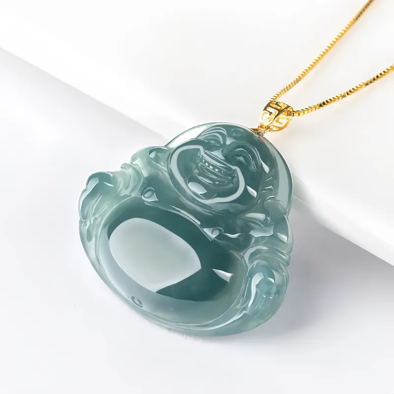 Noritake Ice Glutinous Jadeite Necklaces Unisex-10