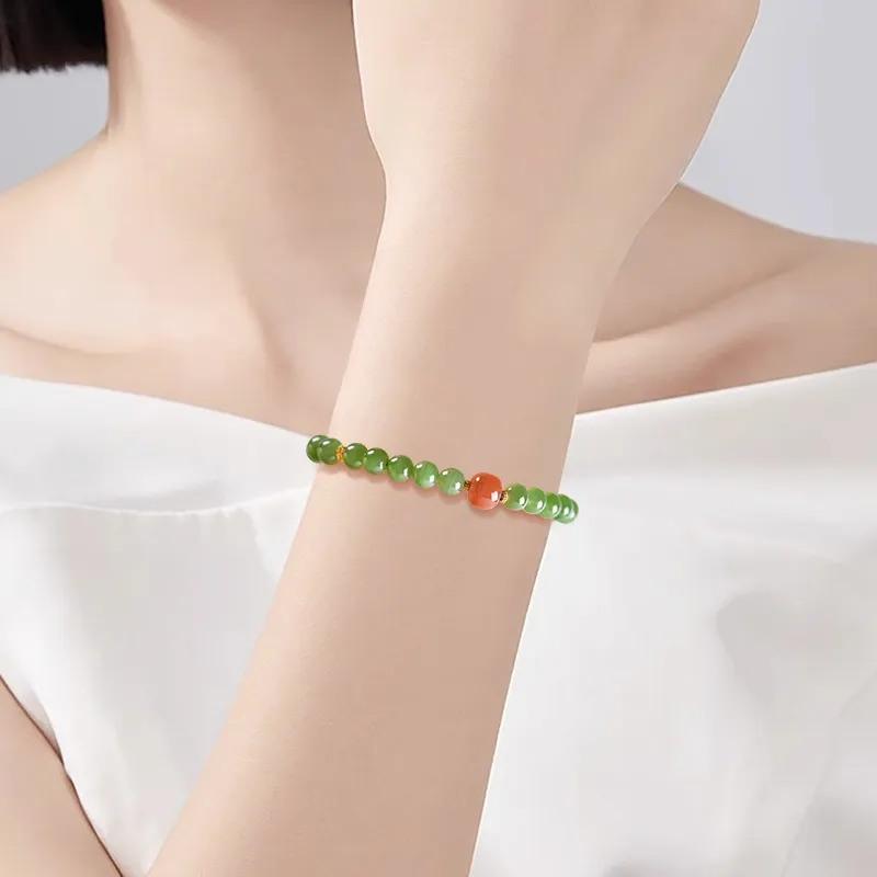 Noritake Hetian Jade Bracelets Jasper Unisex-1