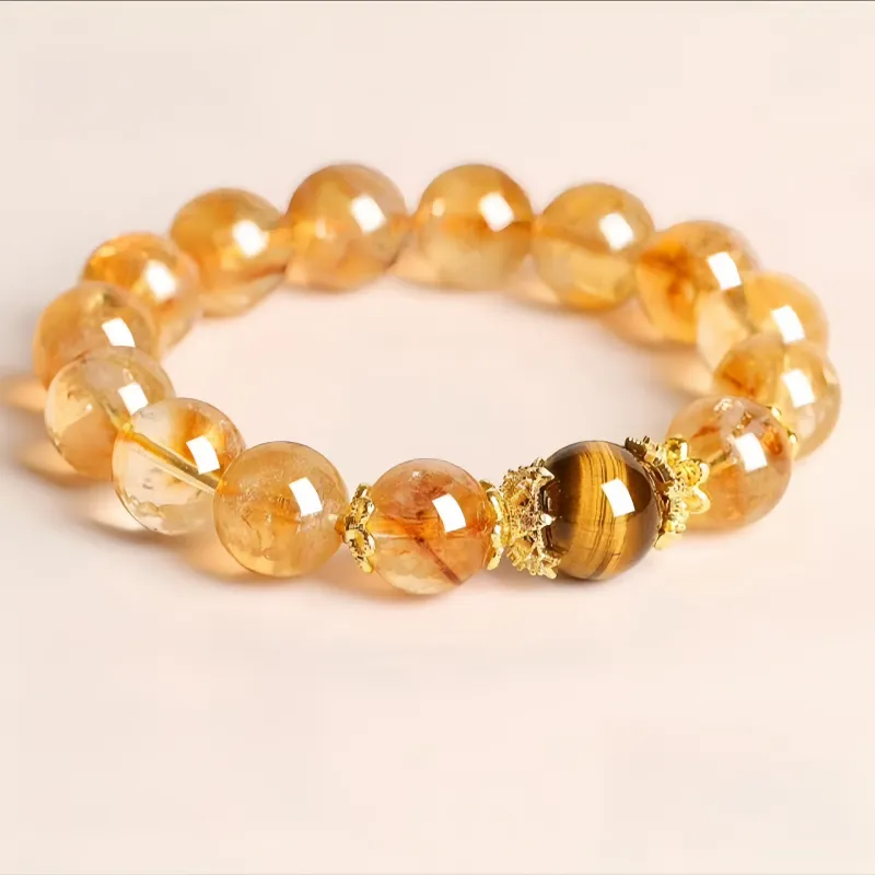 Noritake Natural Citrine Bracelets Unisex-2
