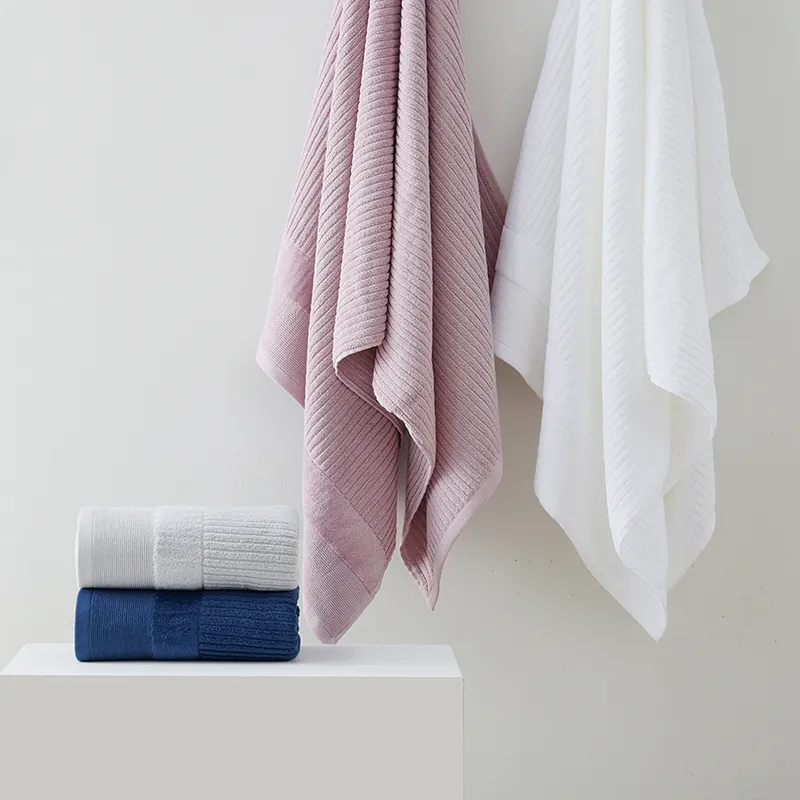 HLA Classic Solid Color 100% Cotton Towel Bath Towel-25