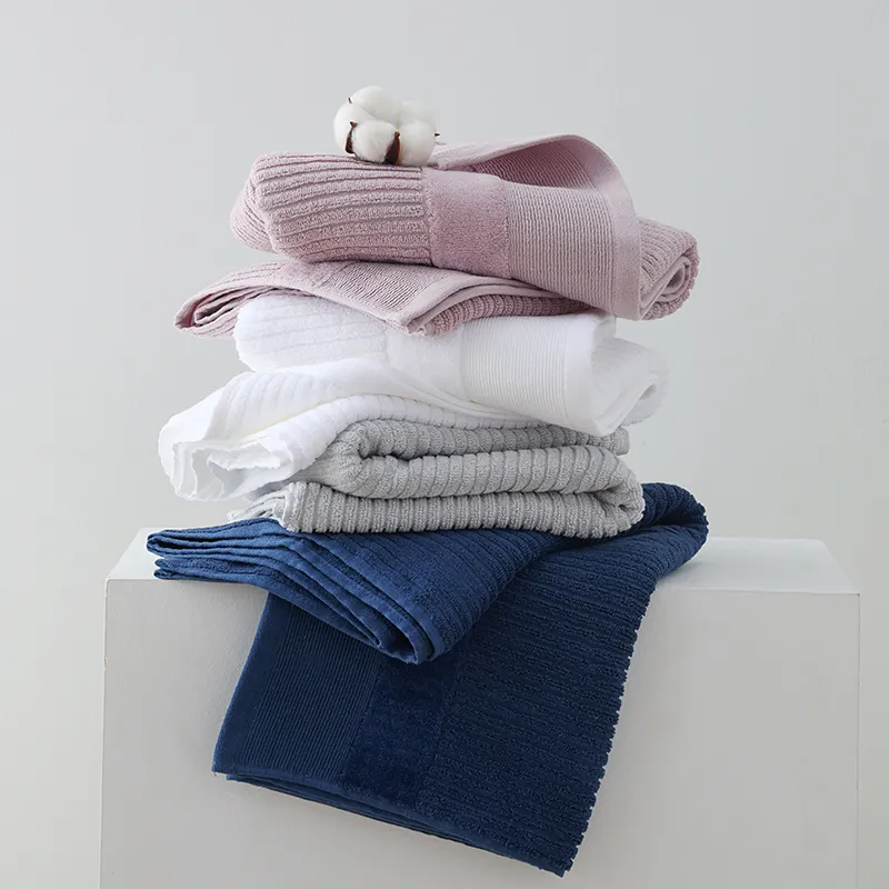 HLA Classic Solid Color 100% Cotton Towel Bath Towel-84