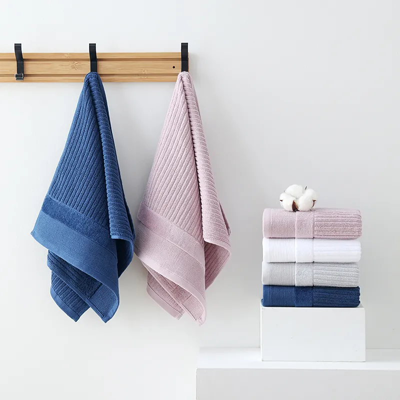 HLA Classic Solid Color 100% Cotton Towel Bath Towel-107