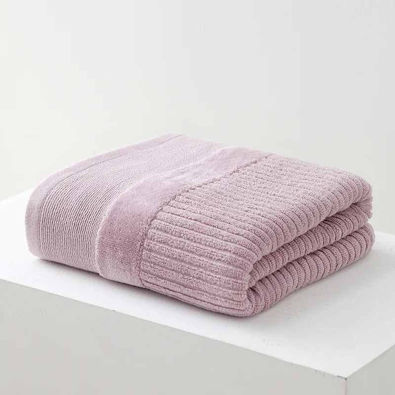 HLA Classic Solid Color 100% Cotton Towel Bath Towel-55