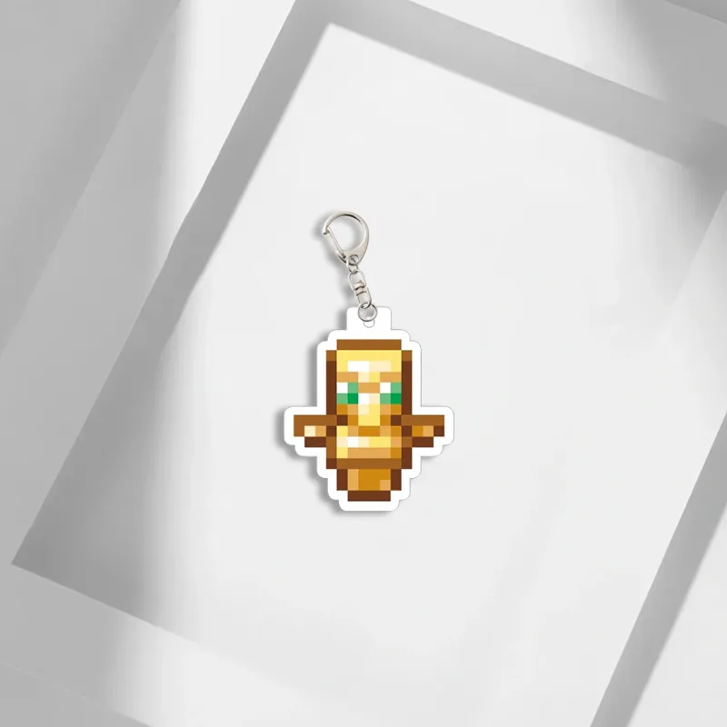 LuluCanaan Acrylic Keychains Unisex-2