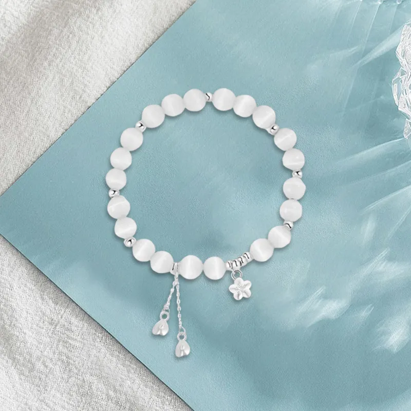LuluCanaan Glass Cat Eye Bracelets Women's-1