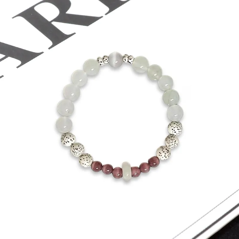 LuluCanaan Glass Cat Eye Bracelets Unisex-2