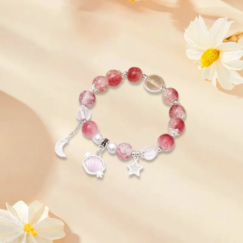 LuluCanaan Glass Cat Eye Bracelets Women's-2
