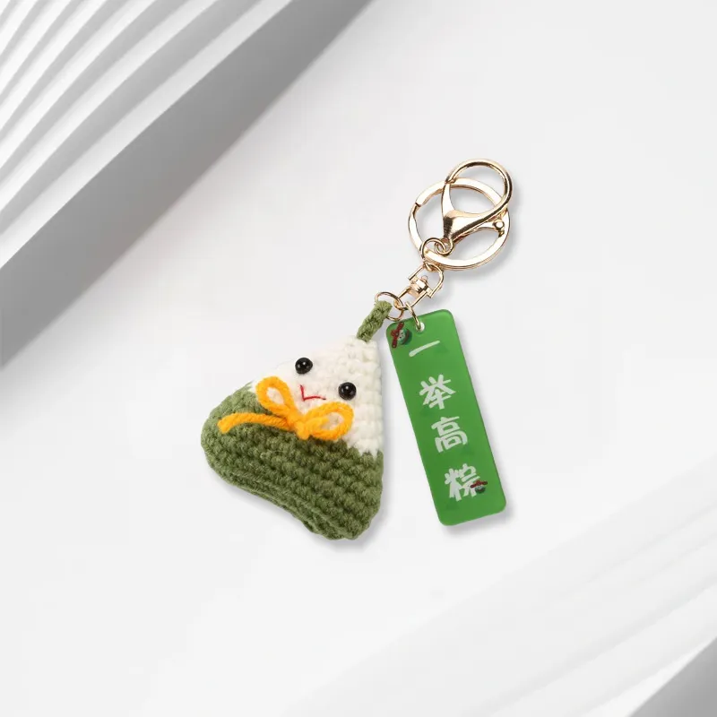 LuluCanaan Fabric Keychains Unisex-2
