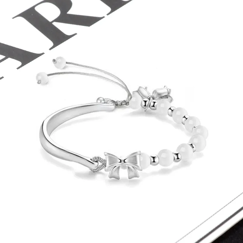LuluCanaan Glass Cat Eye Bracelets Women's-1