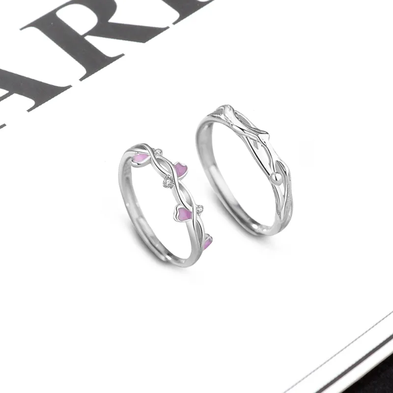 LuluCanaan 925 Sterling Silver Rings Unisex-2