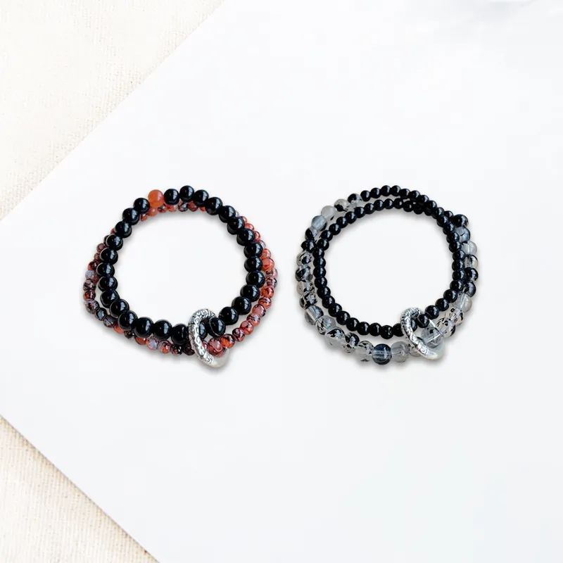 LuluCanaan Glass Bracelets Unisex-2