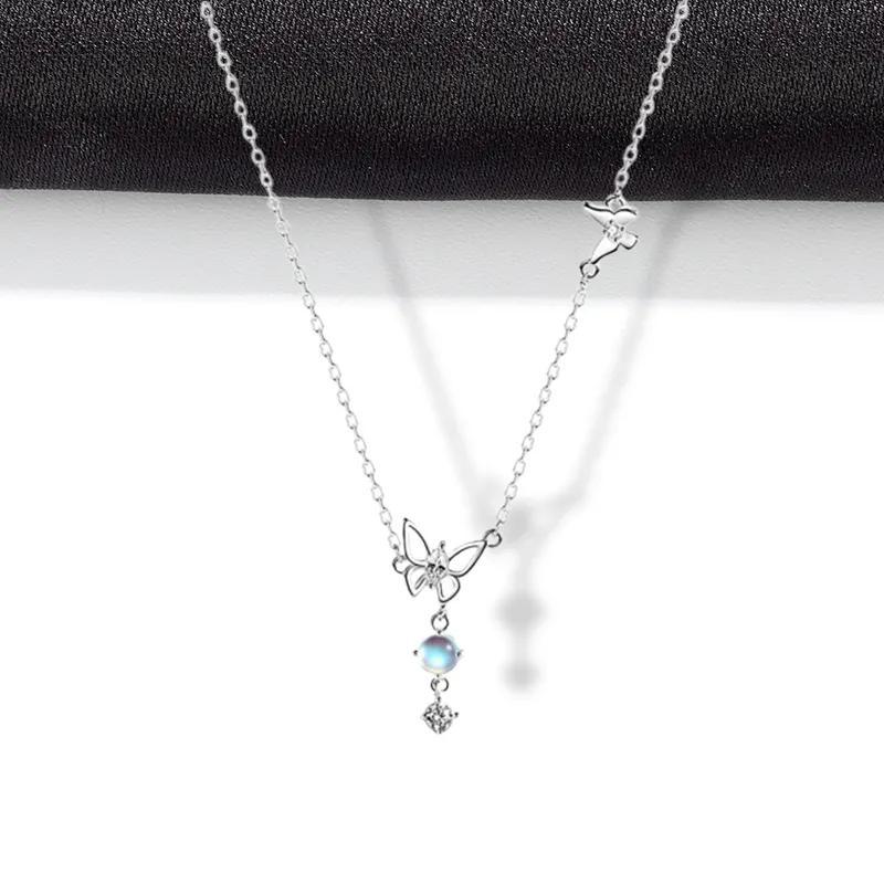 LuluCanaan Glass Cat Eye Necklaces Women's-2