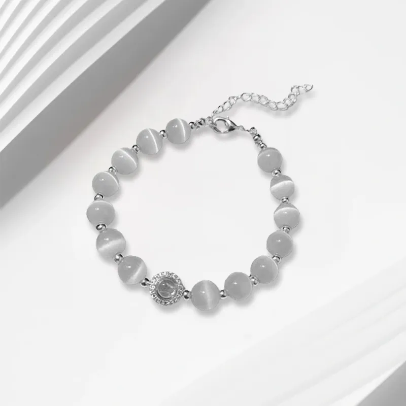 LuluCanaan Glass Cat Eye Bracelets Women's-2