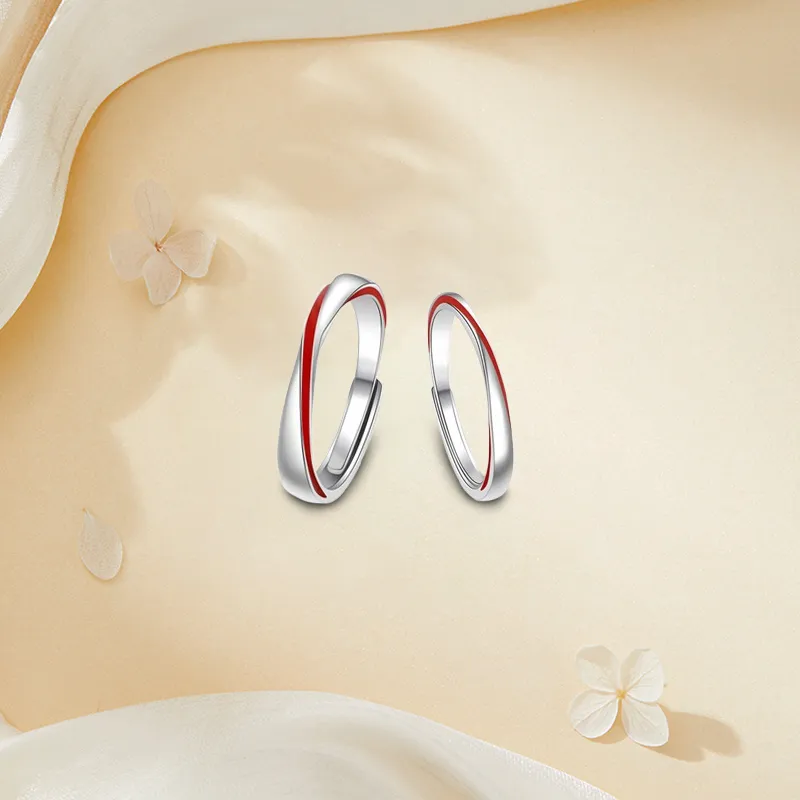 LuluCanaan 999 Fine Silver Rings Unisex-2