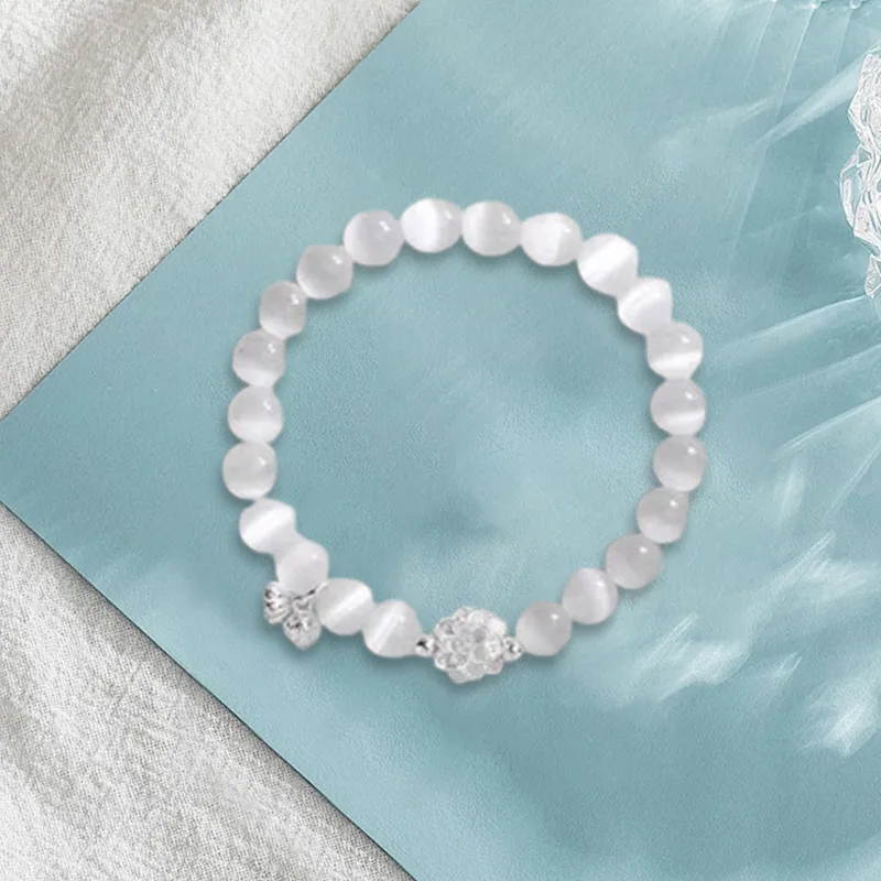 LuluCanaan Glass Cat Eye Bracelets Women's-1