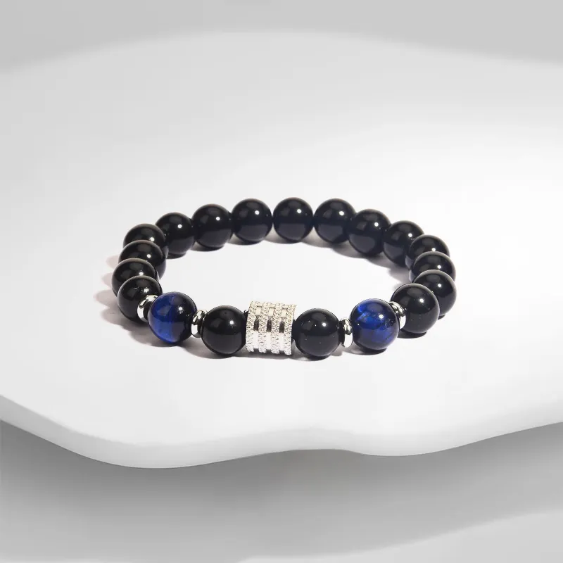 LuluCanaan Obsidian Bracelets Unisex-1