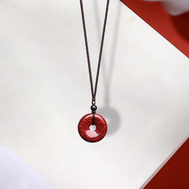 LuluCanaan Cinnabar Necklaces Unisex-2