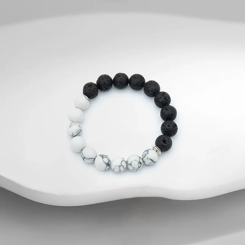 LuluCanaan Volcanic Stone Bracelets Unisex-2